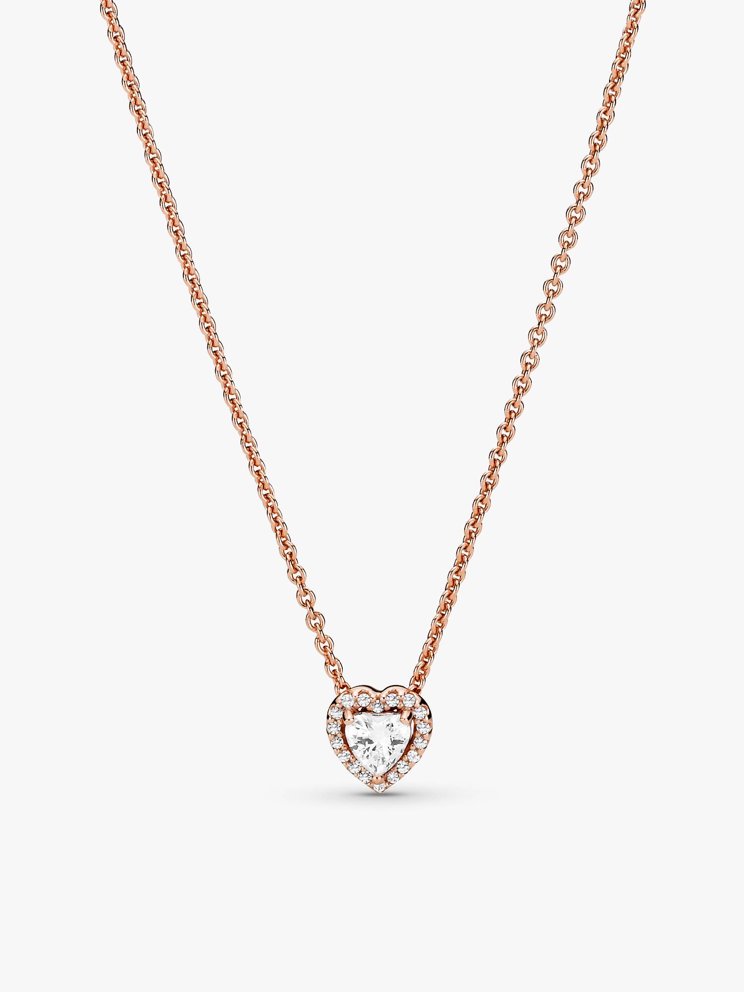 Szikrázó szív collier nyaklánc