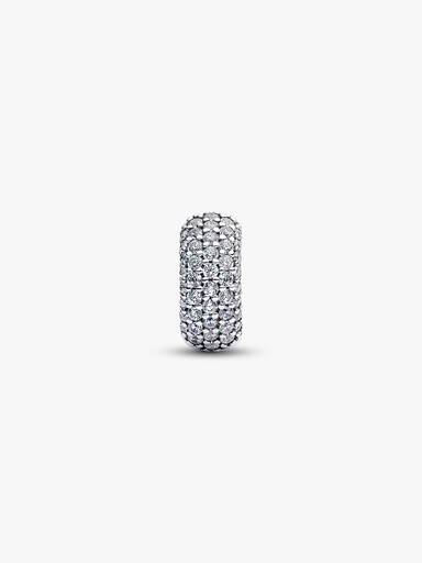 Pavé klip charm