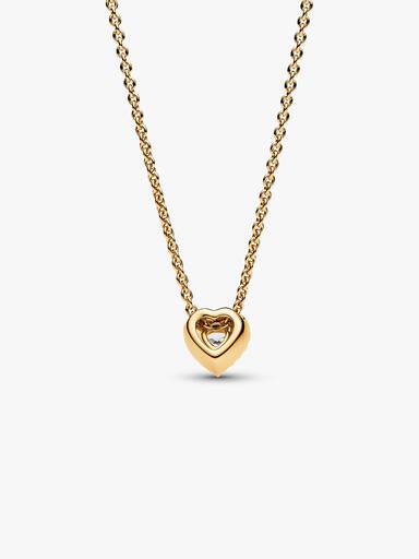 Szikrázó szív collier nyaklánc
