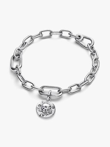 Koponya medál charm