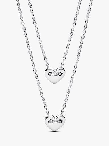 Örökkön örökké megosztható szív collier nyaklánc