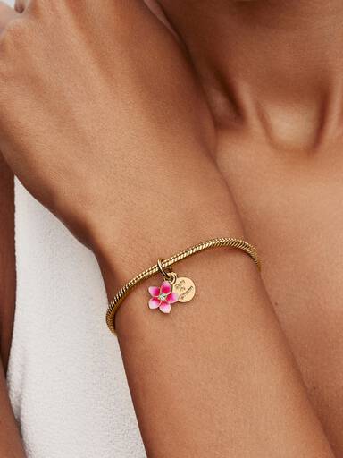 Disney Vaiana virág függő charm