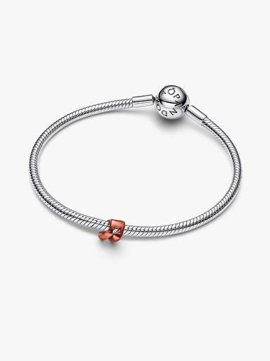 Narancssárga zenei hangjegy mini charm