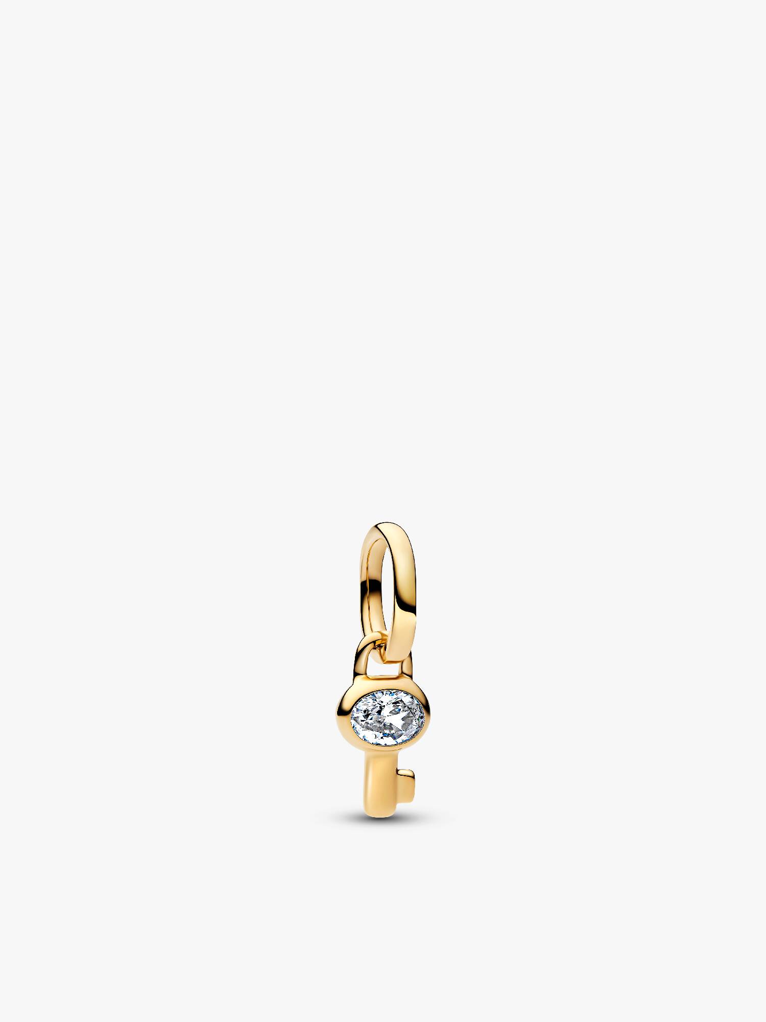 Kulcs mini függő charm