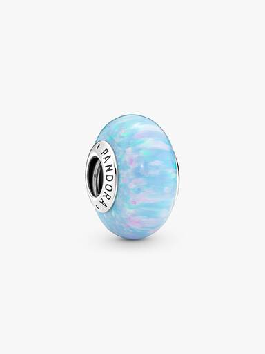 Opálfényű óceánkék charm