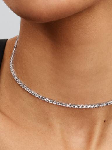 Tenisz choker nyaklánc