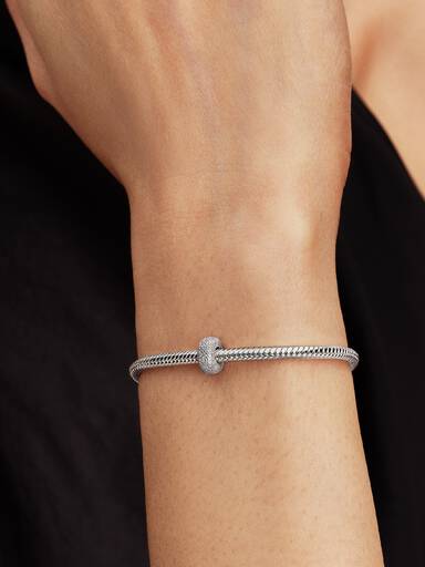 Texturált mini klip charm