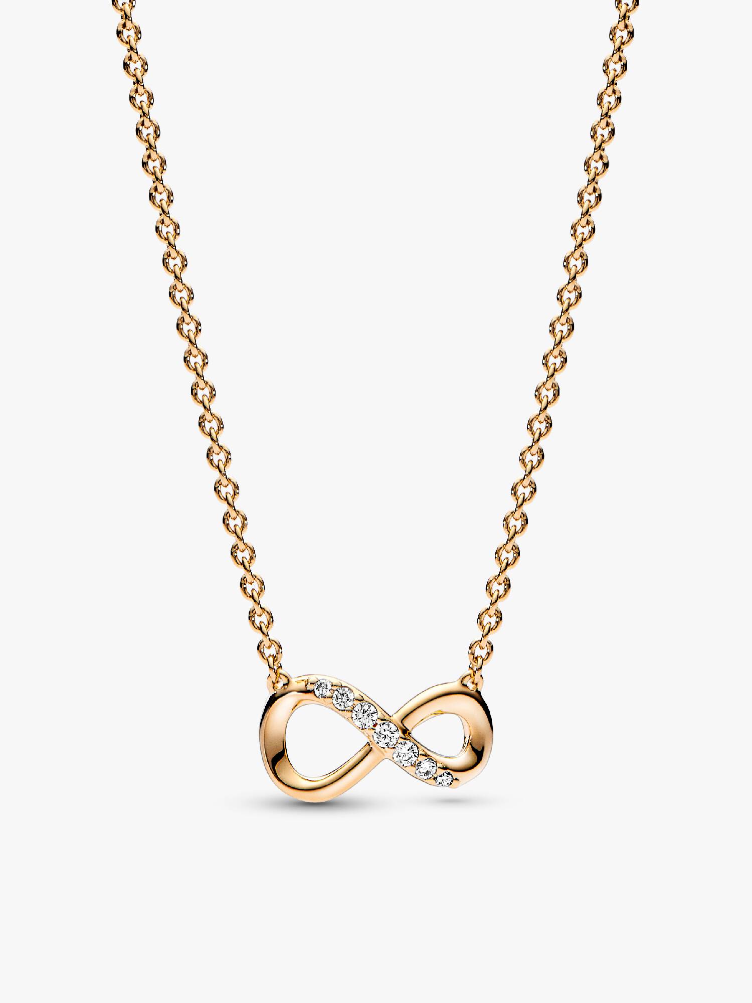 Szikrázó végtelenjel collier nyaklánc