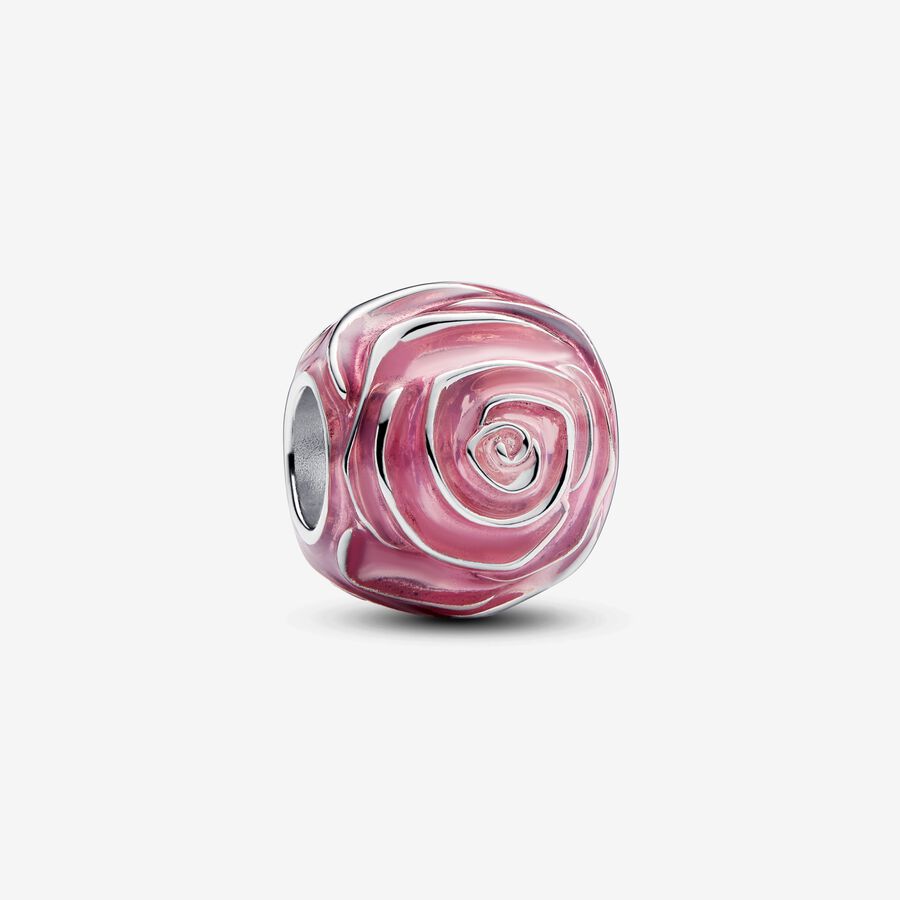 Rózsaszín virágzó rózsa charm image number 0