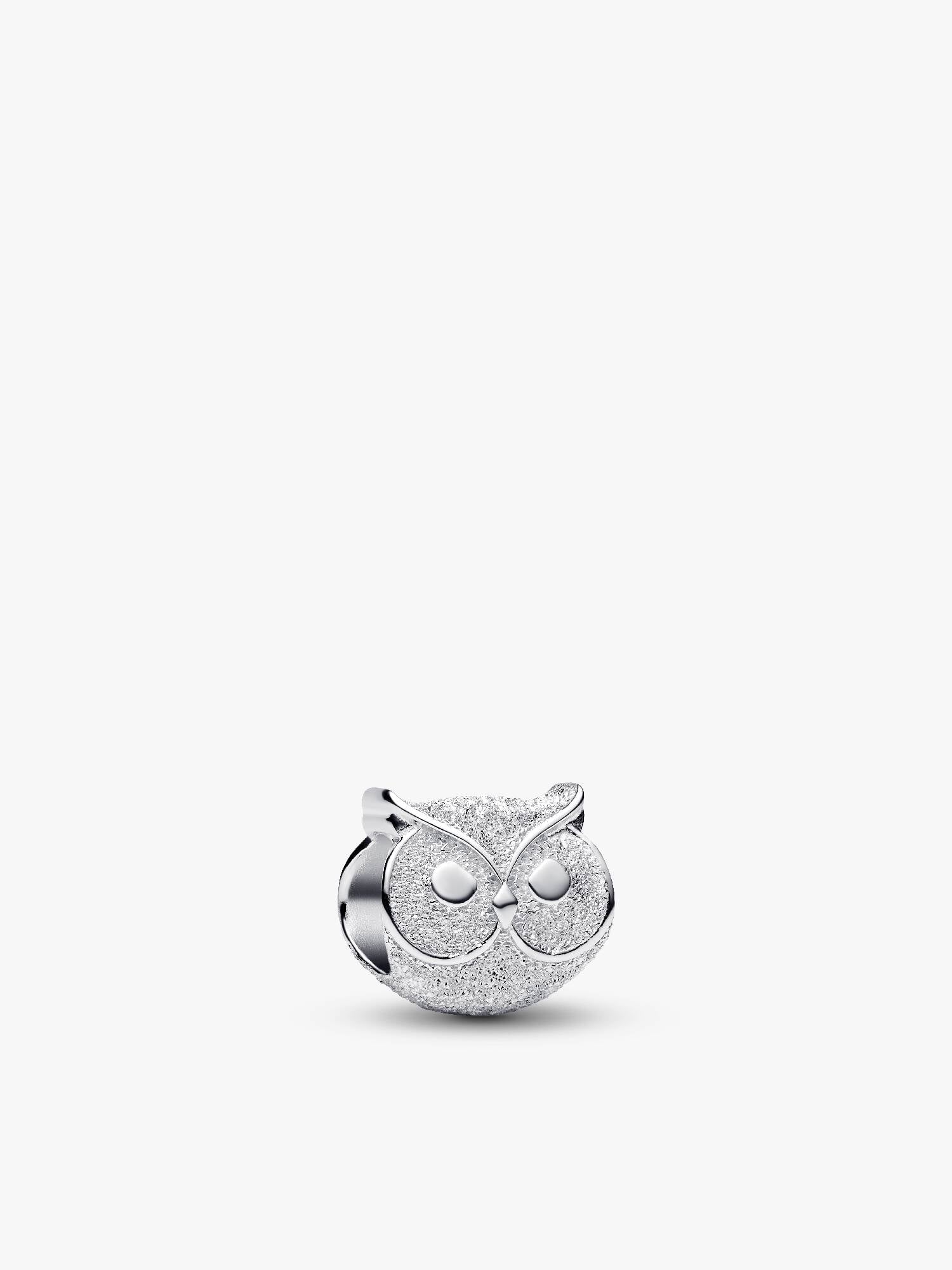 Texturált bagoly mini charm