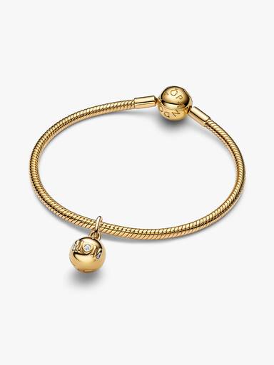 Anya gömb kapcsos charm