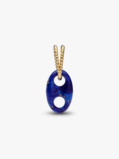 Tengerész láncszem függő charm