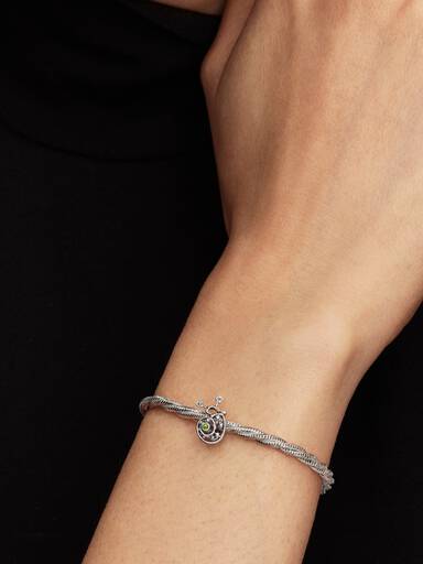 Csiga áttört charm