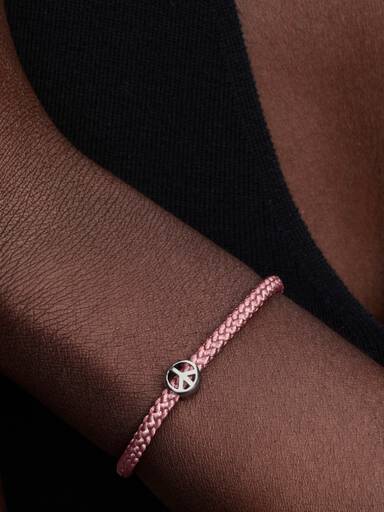 Béke szimbólum mini charm
