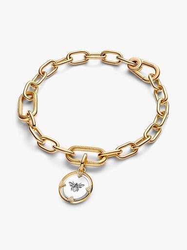 Méhecske medál charm