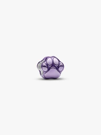 Lila mancs mini charm