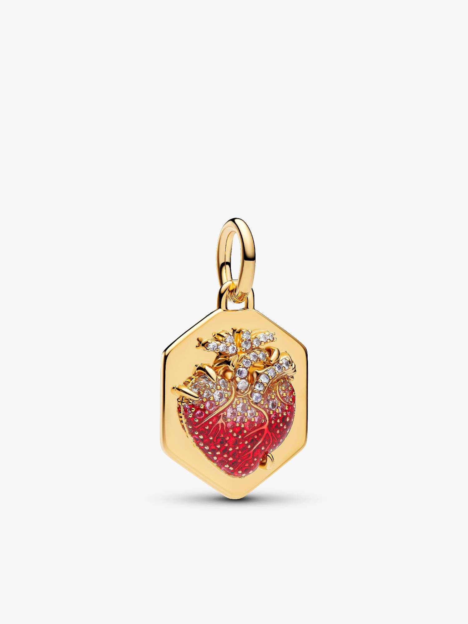 Pat McGrath A dobogó szív függő charm