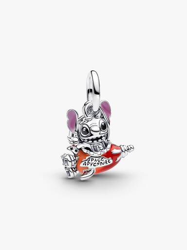 Disney Stitch űrhajó függő charm