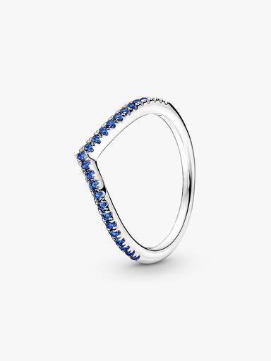 Pandora Timeless kék ragyogó kívánság gyűrű