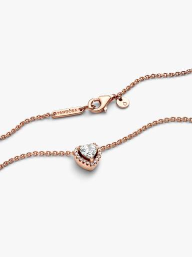 Szikrázó szív collier nyaklánc