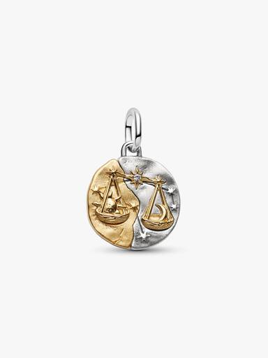 Mérleg csillagjegy medál charm