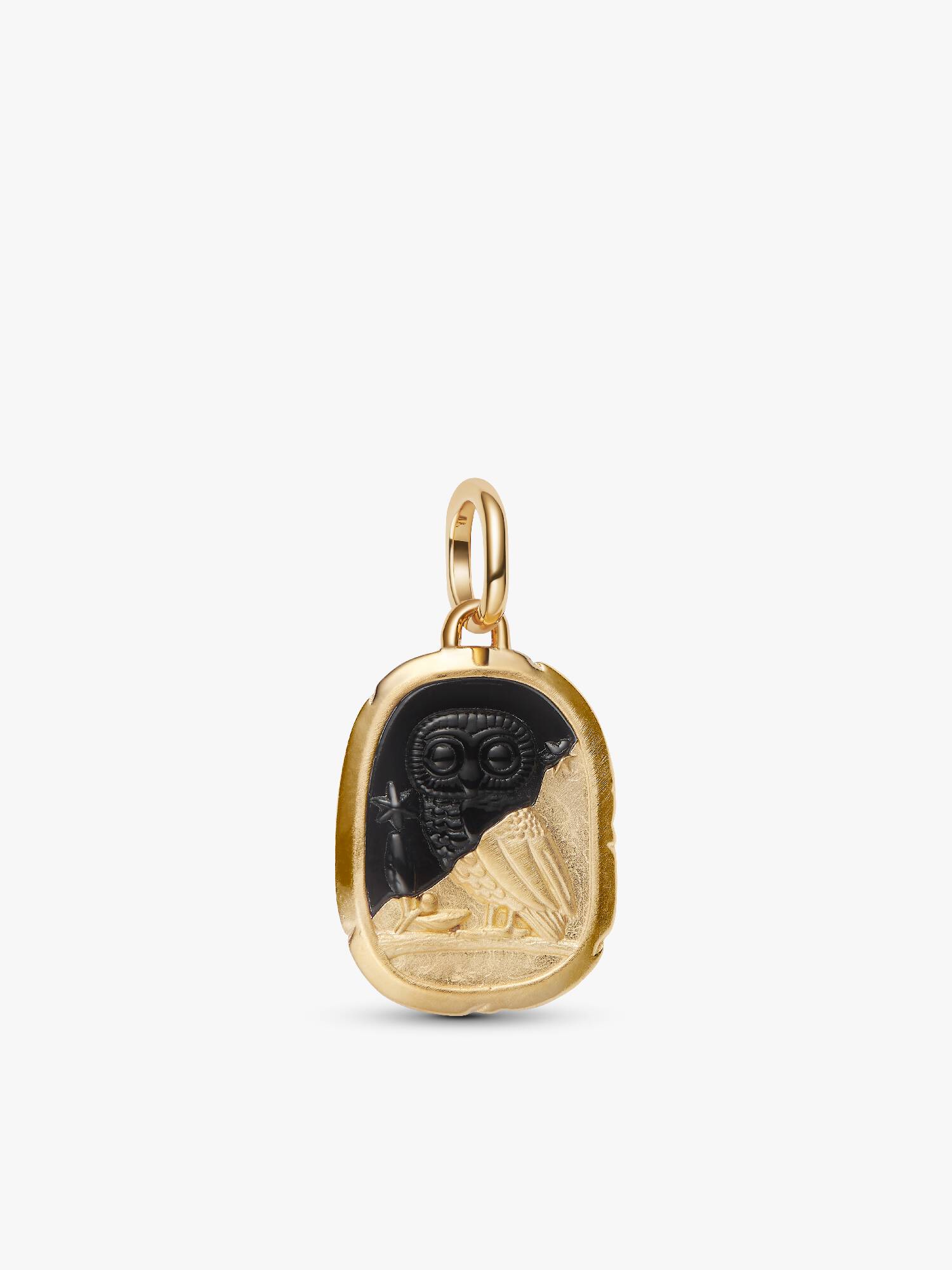 Bagoly medál charm