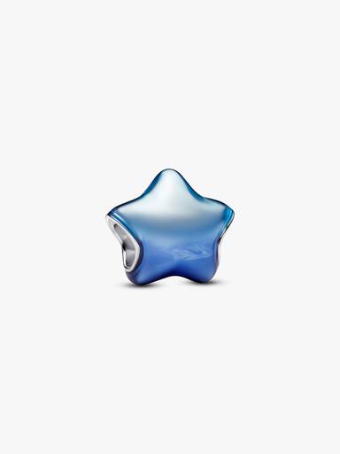 Kék csillag charm