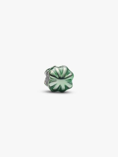 Zöld lóhere mini charm