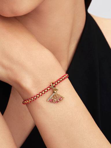 Disney Mulan legyező függő charm