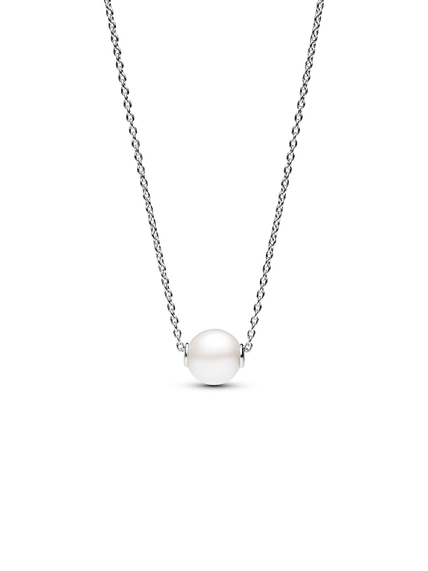 Kezelt édesvízi tenyésztett gyöngyös collier nyaklánc