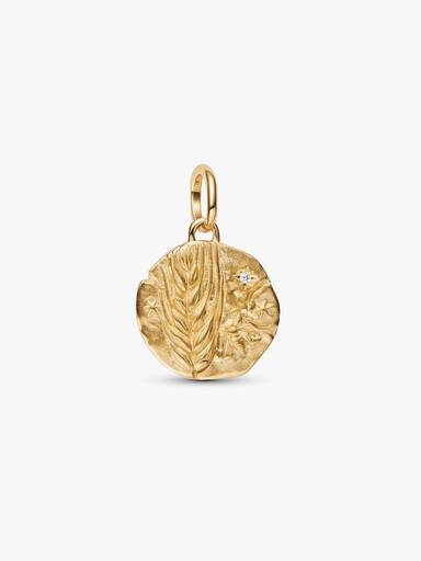 Búza medál charm