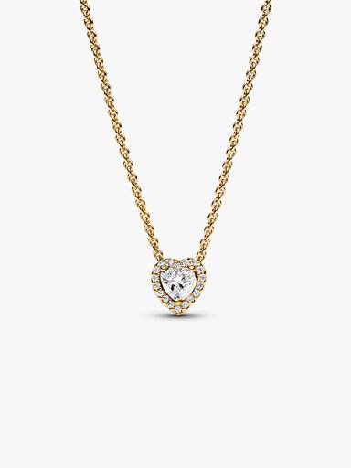 Szikrázó szív collier nyaklánc