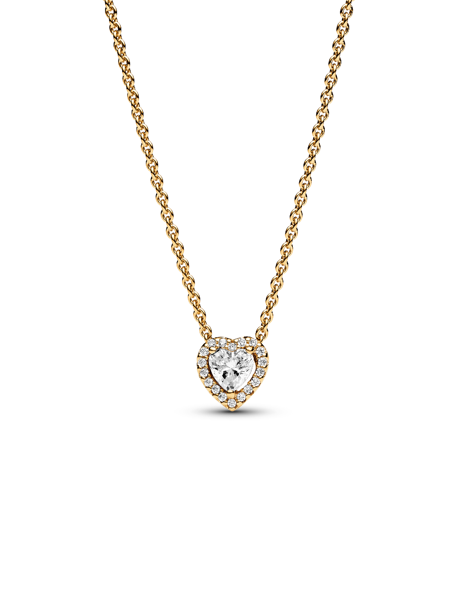Szikrázó szív collier nyaklánc