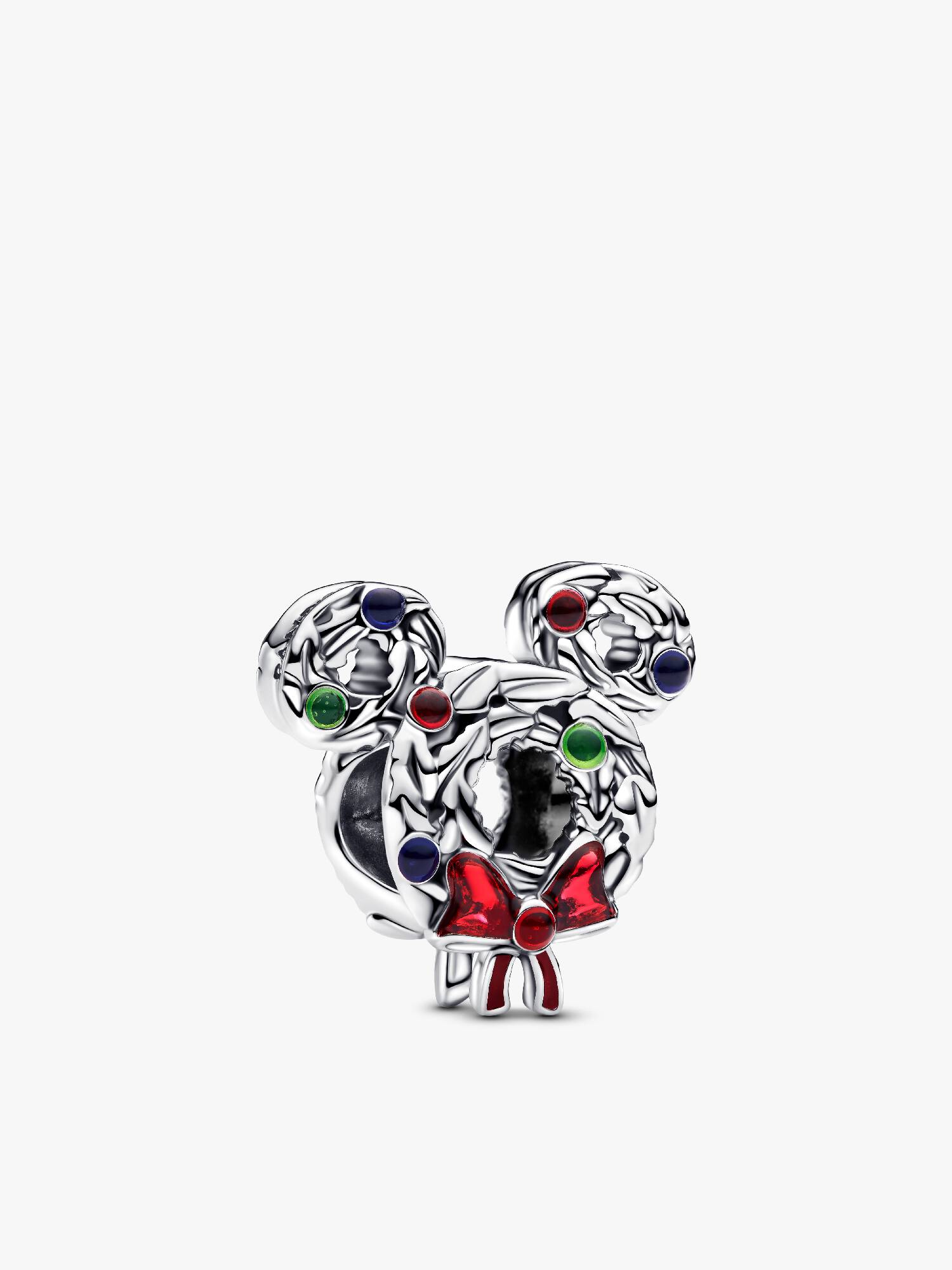 Disney Mickey egér karácsonyi koszorú charm