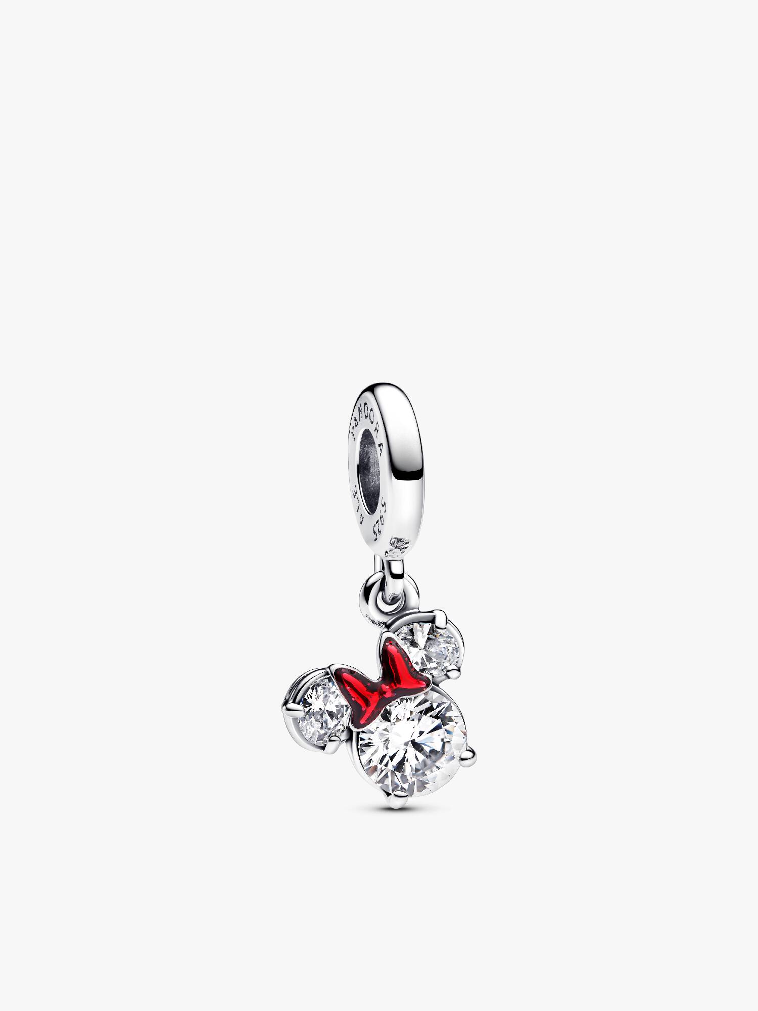 Disney Minnie egér sziluett függő charm