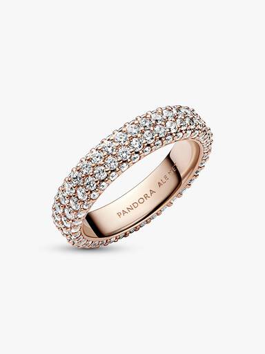 Pandora Timeless Pavé kétsoros gyűrű