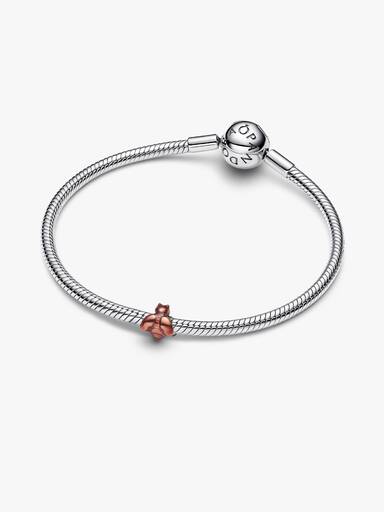 Narancssárga méh mini charm