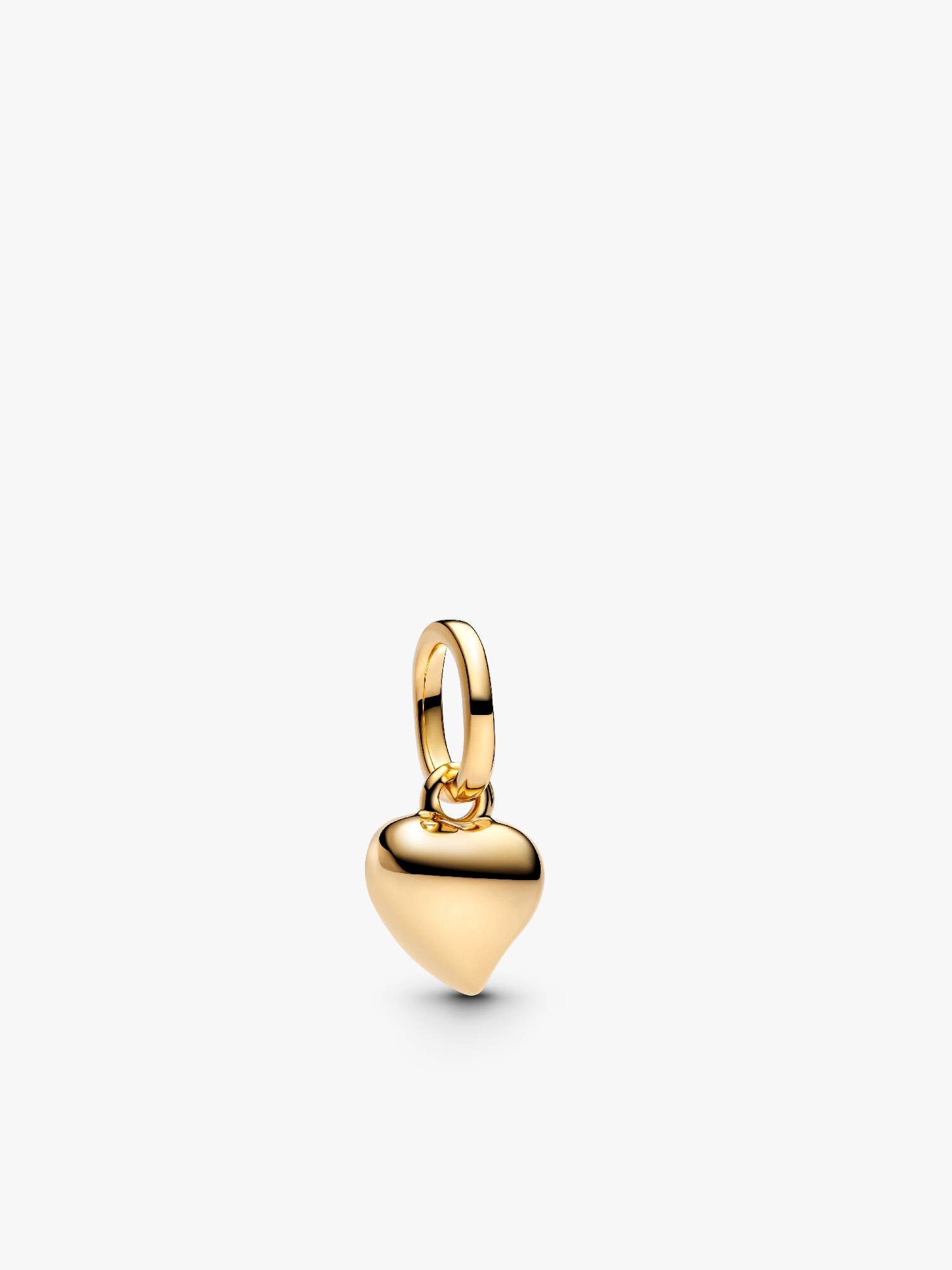 Szív mini függő charm