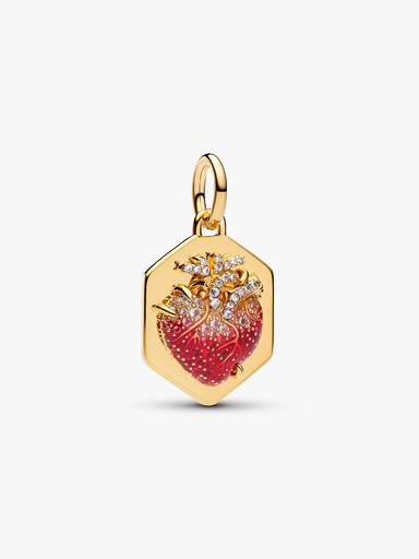 Pat McGrath A dobogó szív függő charm
