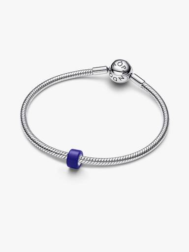 Kék muranói üveg mini charm