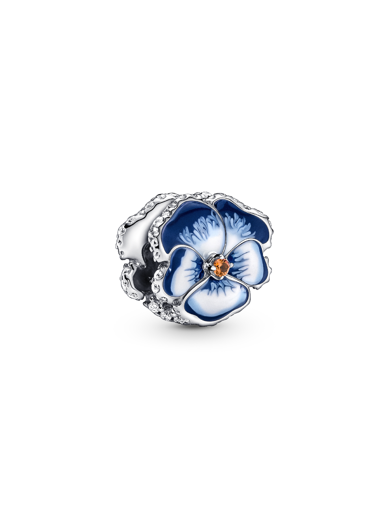 Kék árvácska charm