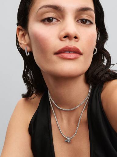 Tenisz choker nyaklánc