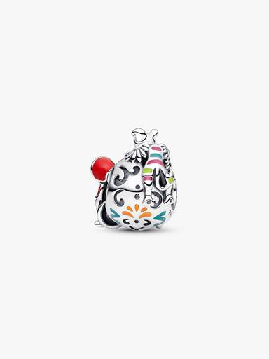 Disney Pixar Coco Miguel és Dante koponya foszforeszkáló charm
