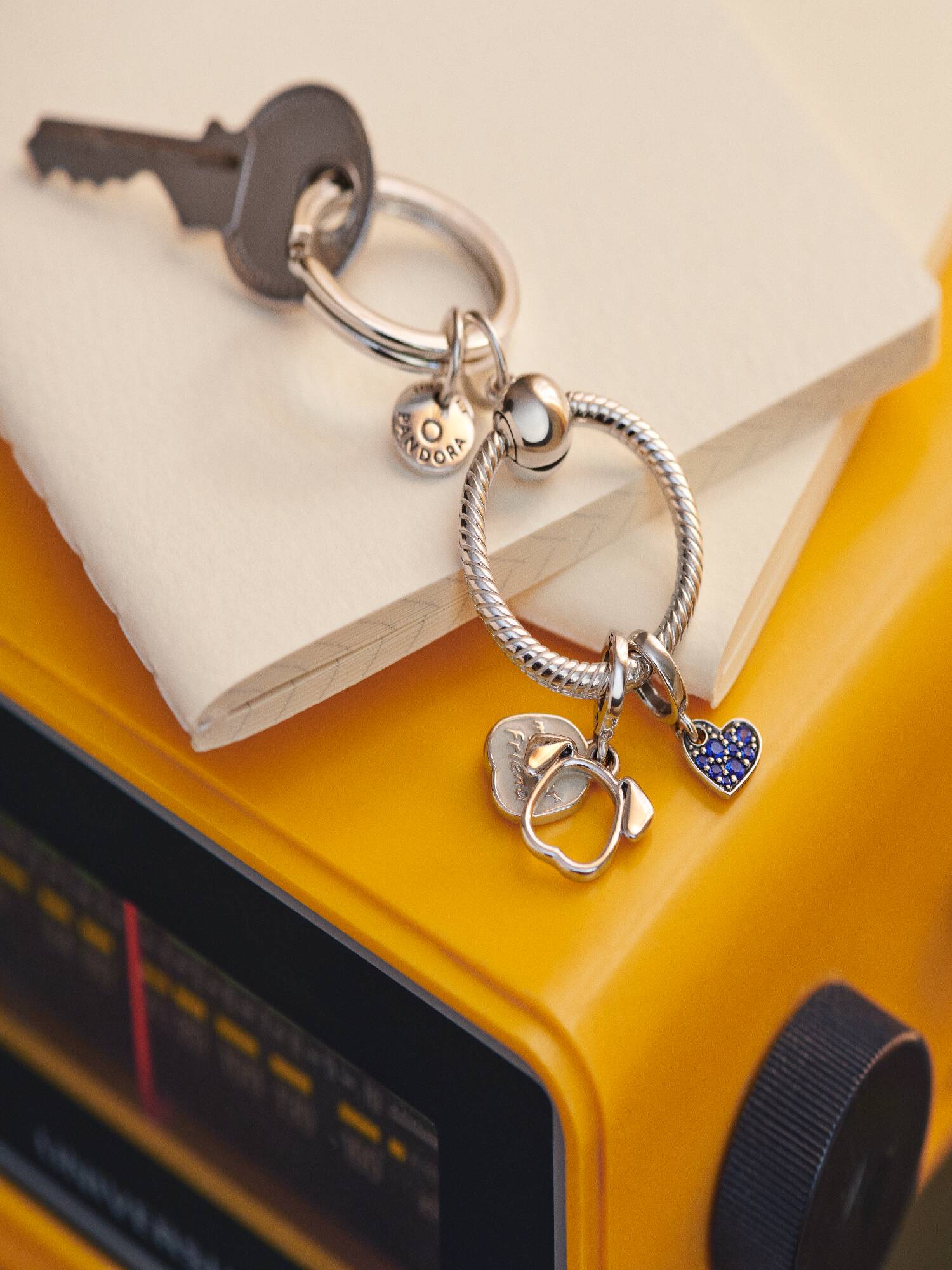 Pandora Moments Charm kulcskarika