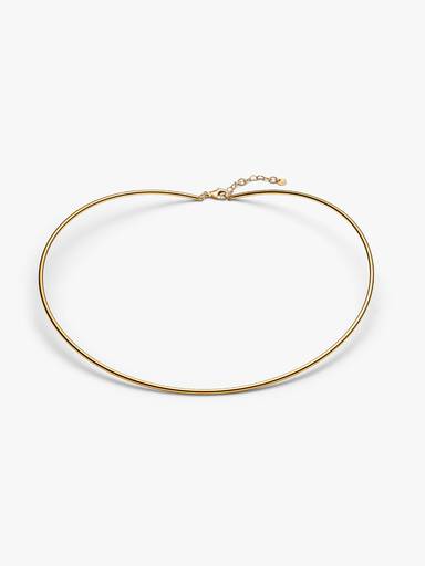 Csőszerű choker nyaklánc