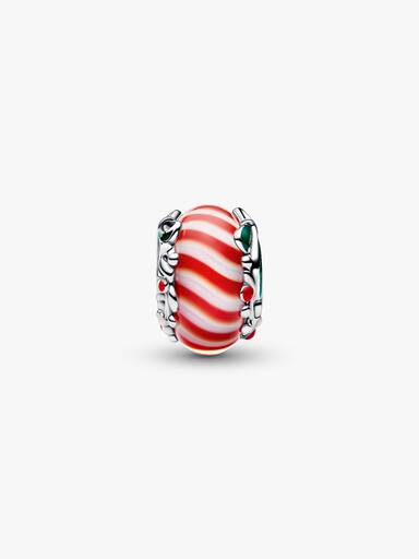 Cukorka muranói üveg charm