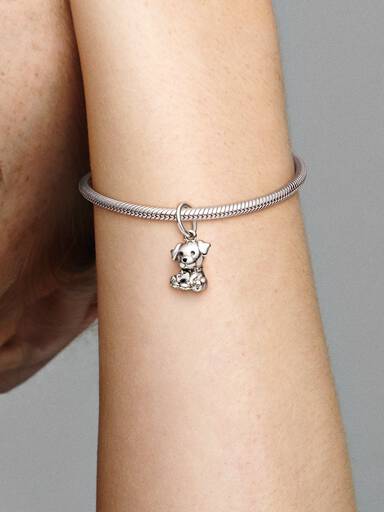 Aprócska Labrador függő charm