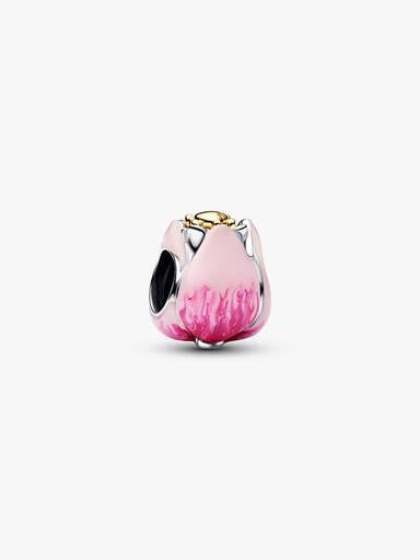 Rózsaszín tulipán charm
