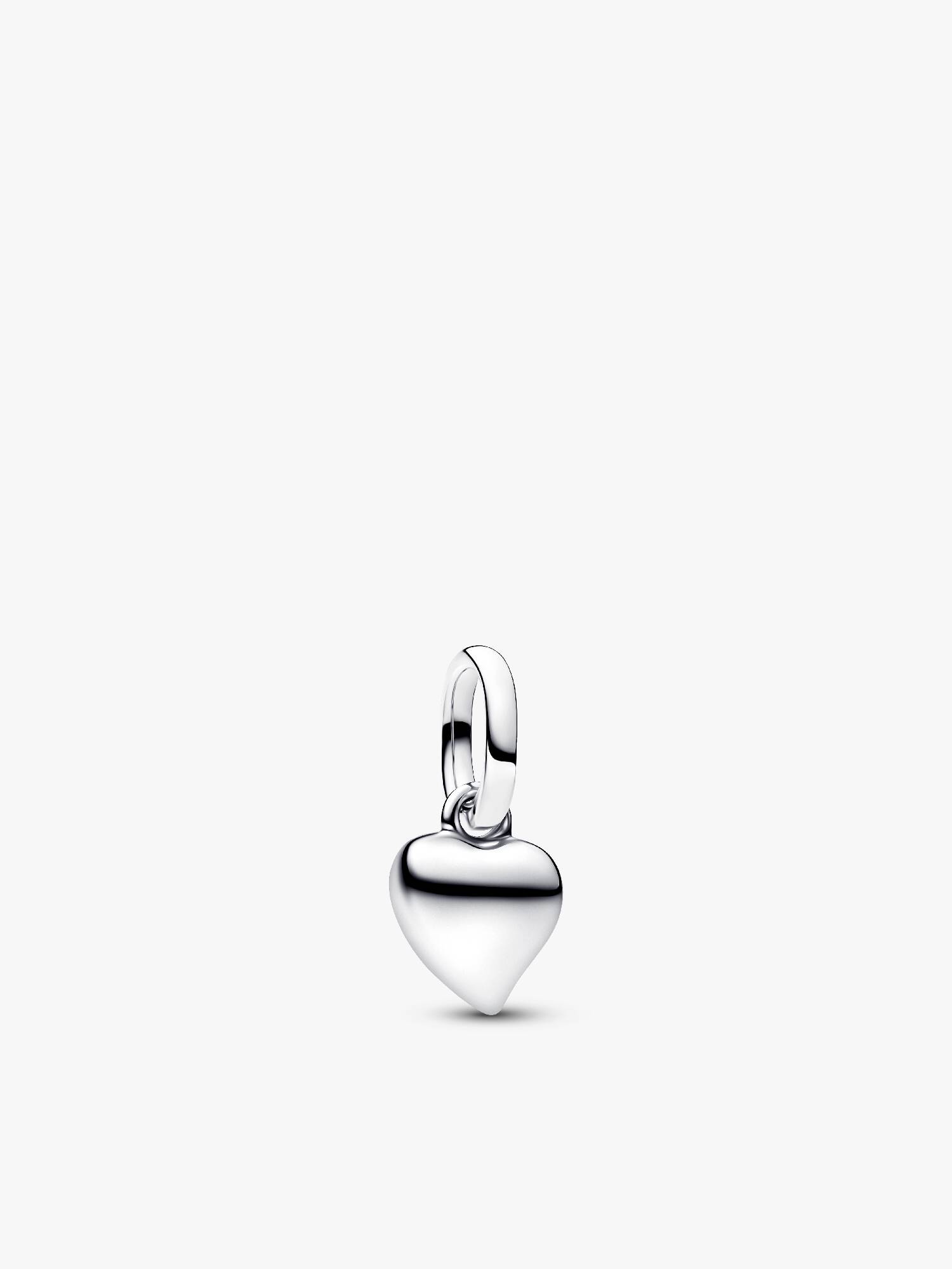 Szív mini függő charm
