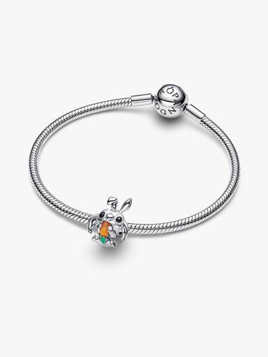 Disney Stitch húsvéti nyuszi charm